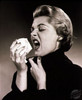 Close-up of a young woman sneezing Poster Print - Item # VARSAL25518544