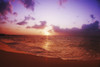 USA, Hawaii, Oahu, Sunset over Pacific Ocean; North Shore PosterPrint - Item # VARDPI1978325