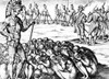 Widows Approach Chief after Battle by unknown artist Poster Print - Item # VARSAL99587136