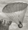 Garnerin's Descent In A Parachute 1802 Andre Jacques Garnerin 1769 - 1823 French Inventor Of The Frameless Parachute From The Book Wondeful Balloon Ascents Or The Conquest Of The Skies Published C 1870 PosterPrint - Item # VARDPI1862714