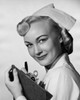 Portrait of a female nurse holding a clipboard Poster Print - Item # VARSAL25525142 Portrait of a female nurse holding a clipboard Poster Print - Item # VARSAL25525142