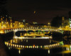 Ha'penny Bridge, River Liffey, Dublin, Ireland PosterPrint - Item # VARDPI1799877