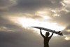 A Surfer On Muriwai Beach, New Zealand PosterPrint - Item # VARDPI1829395