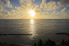 Hawaii, Oahu, Sunset over Waikiki Beach and ocean. PosterPrint - Item # VARDPI2116150