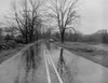 USA  Massachusetts  Shrewsbury  Wet road on Route 140 Poster Print - Item # VARSAL255424820