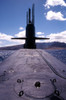 Bow and sail view of USS Kamehameha, SSN 642, on the surface off the coast of Oahu, Hawaii Poster Print - Item # VARPSTWOD100011M