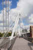 Golden Jubilee Bridge  Thames River  London  England Poster Print by Panoramic Images (12 x 18) - Item # PPI158648