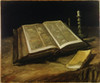 The Bible: Still Life   1885   Vincent van Gogh   Oil on canvas   Van Gogh Museum  Amsterdam  Poster Print - Item # VARSAL900106615