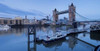 St. Katharine Pier and Tower Bridge  Thames River  London  England Poster Print by Panoramic Images (24 x 12) - Item # PPI158656