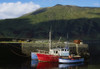 Connemara, Co Galway, Ireland; Fishing Boats Near Leenane PosterPrint - Item # VARDPI1808493