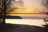 Scenic View Of Cook Inlet Along The Tony Knowles Coastal Trail At Sunset, Anchorage, Southcentral Alaska PosterPrint - Item # VARDPI2162202