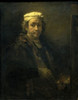 Self Portrait in Front of an Easel   1660   Rembrandt Harmensz van Rijn   Muse du Louvre  Paris Poster Print - Item # VARSAL11582156