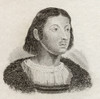 Giovanni Boccaccio, 1313 To 1375. Italian Author, Poet, Renaissance Humanist And Author. From Crabb's Historical Dictionary Published 1825. PosterPrint - Item # VARDPI1905773