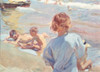 Children on the Beach  Joaquin Sorolla y Bastida Poster Print - Item # VARSAL900188