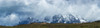 Snowcapped mountains in winter, Cordillera Paine, Torres del Paine National Park, Patagonia, Chile Poster Print - Item # VARPPI169467