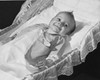 High angle view of a baby smiling in a crib Poster Print - Item # VARSAL2554428