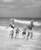 Family running on the beach Poster Print - Item # VARSAL25519310A