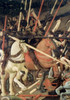 Battle Of San Romano  ca. 1455  Paolo Uccello  Tempera on Wood Panel  Galleria degli Uffizi  Florence  Italy Poster Print - Item # VARSAL263649
