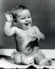 Portrait of baby laughing Poster Print - Item # VARSAL255615