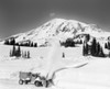 Snowplow on a road  Mt Rainier National Park  Washington State  USA Poster Print - Item # VARSAL25549958
