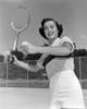 Young woman playing tennis Poster Print - Item # VARSAL255421157