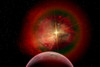 An alien planet and its nebulous Sun Poster Print - Item # VARPSTMAS100580S