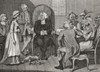 Scene in an English divorce court, 1780. From Illustrierte Sittengeschichte vom Mittelalter bis zur Gegenwart by Eduard Fuchs, published 1909. PosterPrint - Item # VARDPI2430581
