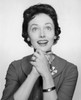 Close-up of a young woman looking surprised Poster Print - Item # VARSAL25510544
