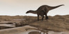 Dicraeosaurus on desert terrain Poster Print - Item # VARPSTKVA600816P