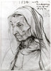 Portrait of the Artist's Mother  1514  Albrecht Durer Berlin  Germany Poster Print - Item # VARSAL995103136