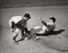 Two baseball players playing in baseball field Poster Print - Item # VARSAL2557097B