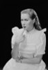 Studio portrait of young woman thinking. Poster Print - Item # VARSAL255422861