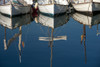 Boats mooring in a harbour with the mirror image in the tranquil water; Majorca, Spain PosterPrint - Item # VARDPI1929528