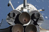 February 9, 2010 - View of the three main engines of Space Shuttle Endeavour's aft section. Poster Print - Item # VARPSTSTK203197S