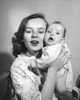 Portrait of mother and baby cheek to cheek Poster Print - Item # VARSAL2559863