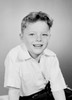 Studio portrait of school boy smiling Poster Print - Item # VARSAL255420265