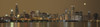 Skylines at the waterfront at night, Chicago, Cook County, Illinois, USA Poster Print - Item # VARPPI169056