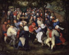Village Celebration   Pieter Bruegel the Younger  Private Collection  Poster Print - Item # VARSAL11582470
