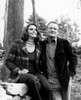 Portrait of mature couple in backyard Poster Print - Item # VARSAL25549121