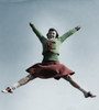 Female cheerleader jumping in air Poster Print - Item # VARSAL2559518A