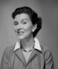 Studio portrait of woman smiling Poster Print - Item # VARSAL25511561D