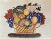 Fruit-filled Basket  19th C. Pennsylvania Dutch Artist Unknown Oil On Canvas Poster Print - Item # VARSAL900124789