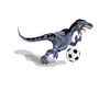 Illustration of a Raptor dinosaur playing soccer Poster Print - Item # VARPSTSTK600112P