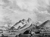 The Oldest Settlement on the Aleutian Islands  Founded 1760  Artist Unknown  Engraving Poster Print - Item # VARSAL995103197