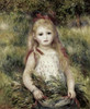 Girl with a Sheaf  Pierre Auguste Renoir  Poster Print - Item # VARSAL9008110