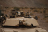 December 1, 2011 - Soldier looks out the main hatch of his team_?_s tank during a patrol exercise in the Combat Center_?_s training area Poster Print - Item # VARPSTSTK105284M