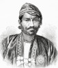 Maharaja Sawai Ram Singh Ii, Maharaja Of Jaipur, Rajasthan, India. Reigned 1835 To 1880. From El Mundo En La Mano, Published 1878. PosterPrint - Item # VARDPI1958393