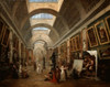 Project For The Disposition Of The Grand Gallery 1796 Hubert Robert Oil On Canvas Musee du Louvre  Paris  France Poster Print - Item # VARSAL11582568
