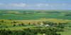 High angle view of a landscape, Arnold, Custer County, Nebraska, USA Poster Print - Item # VARPPI58226
