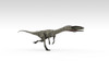 Coelophysis dinosaur, white background Poster Print - Item # VARPSTKVA600723P